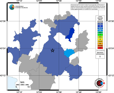 Mappa MCS - territori comuni