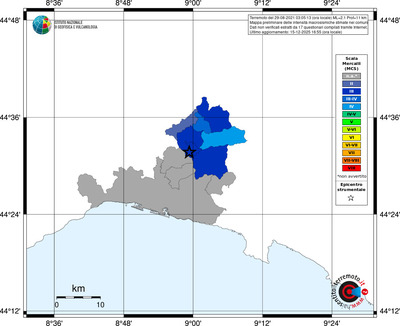 Mappa MCS - territori comuni