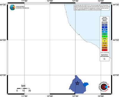 Mappa MCS - territori comuni