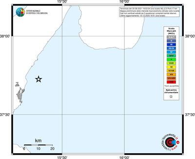 Mappa MCS - territori località
