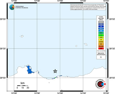 Mappa MCS - territori località