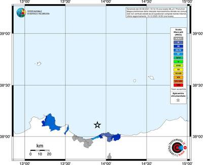 Mappa MCS - territori comuni