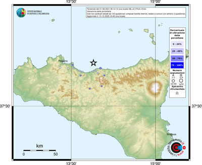 Mappa comuni con almeno 3 questionari