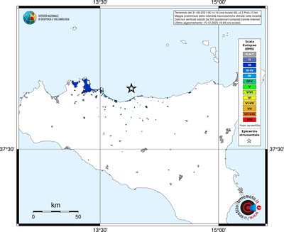 Mappa EMS - territori località