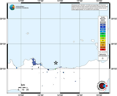 Mappa MCS - territori località