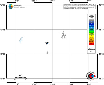 Mappa MCS - territori località