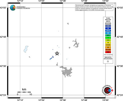 Mappa MCS - territori località