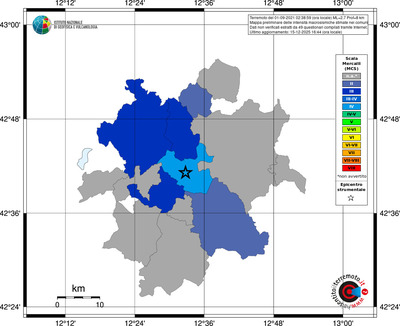 Mappa MCS - territori comuni
