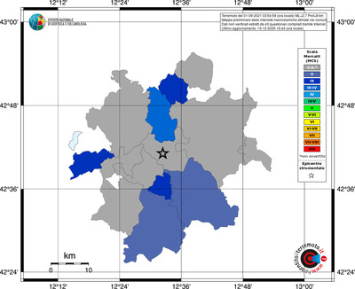 Mappa MCS - territori comuni