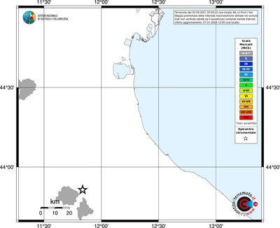 Mappa MCS - territori comuni