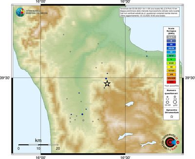 Mappa EMS - località