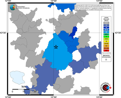 Mappa MCS - territori comuni