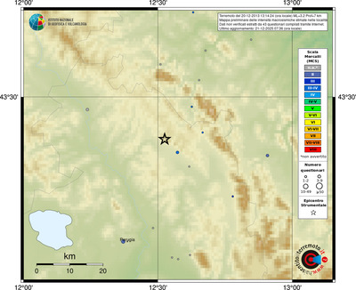 Mappa MCS - località