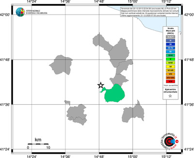 Mappa MCS - territori comuni