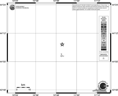 Mappa EMS - territori località