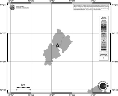 Mappa MCS - territori comuni