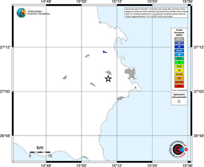 Mappa EMS - territori località