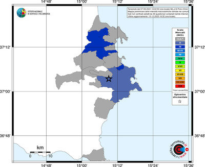 Mappa MCS - territori comuni