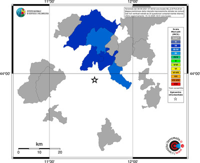 Mappa MCS - territori comuni