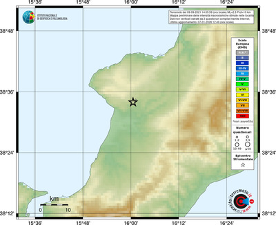 Mappa EMS - località