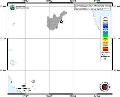 Mappa MCS - territori comuni