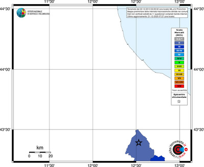 Mappa MCS - territori comuni