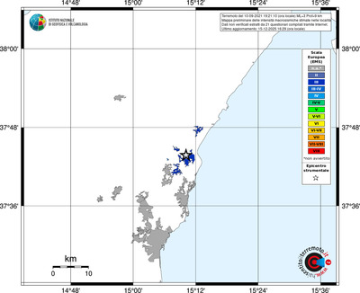 Mappa EMS - territori località