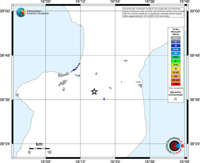 Mappa MCS - territori località