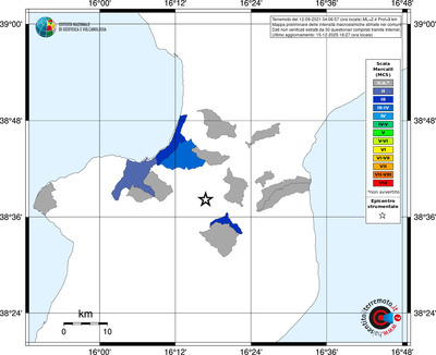 Mappa MCS - territori comuni