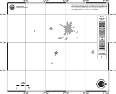 Mappa MCS - territori località
