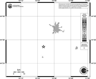 Mappa MCS - territori località