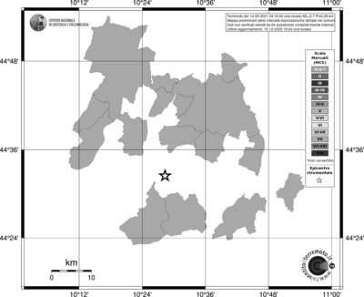 Mappa MCS - territori comuni