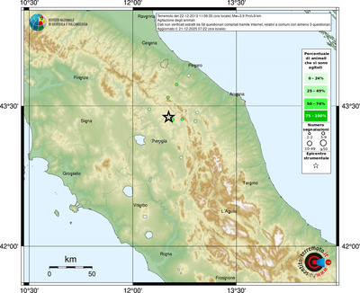 Mappa comuni con almeno 3 questionari