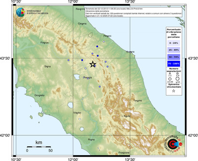 Mappa comuni con almeno 3 questionari