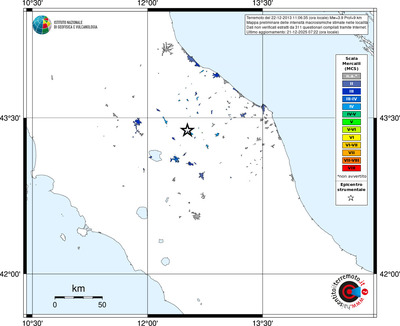 Mappa MCS - territori località