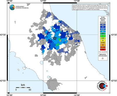 Mappa MCS - territori comuni
