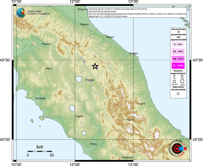Mappa comuni con almeno 3 questionari