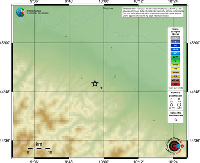 Mappa EMS - località