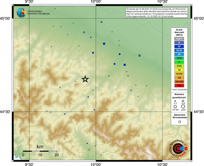 Mappa MCS - comuni