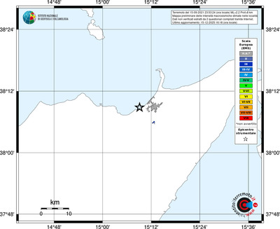 Mappa EMS - territori località
