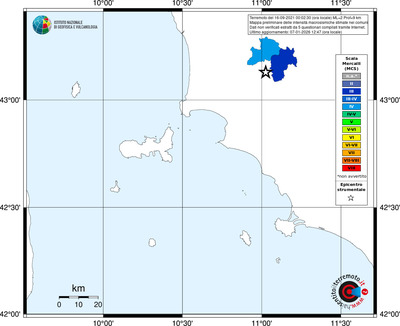 Mappa MCS - territori comuni