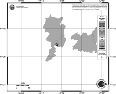 Mappa EMS - territori comuni