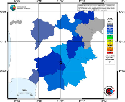 Mappa MCS - territori comuni