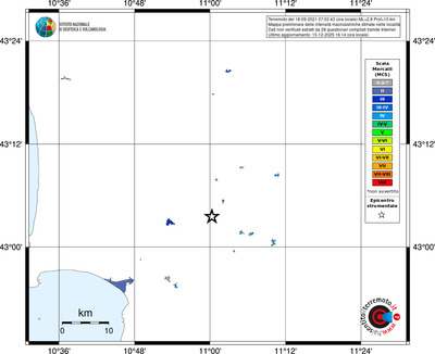 Mappa MCS - territori località