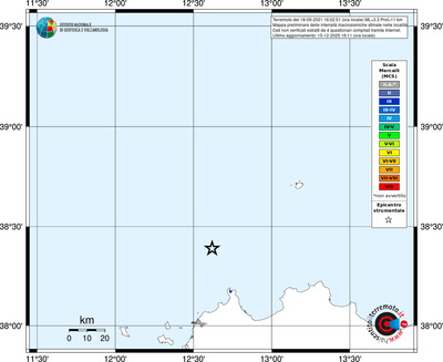 Mappa MCS - territori località
