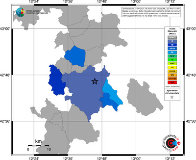 Mappa MCS - territori comuni