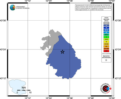 Mappa MCS - territori comuni