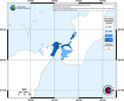 Mappa territorio comunale con almeno 3 questionari