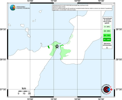 Mappa territorio comunale con almeno 3 questionari