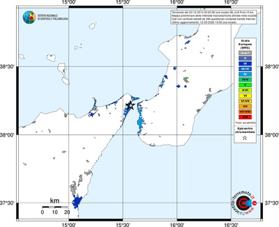Mappa EMS - territori località
